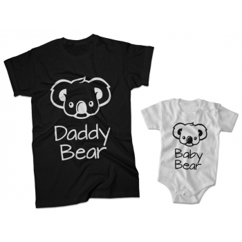 Zestaw koszulka męska + body Bear